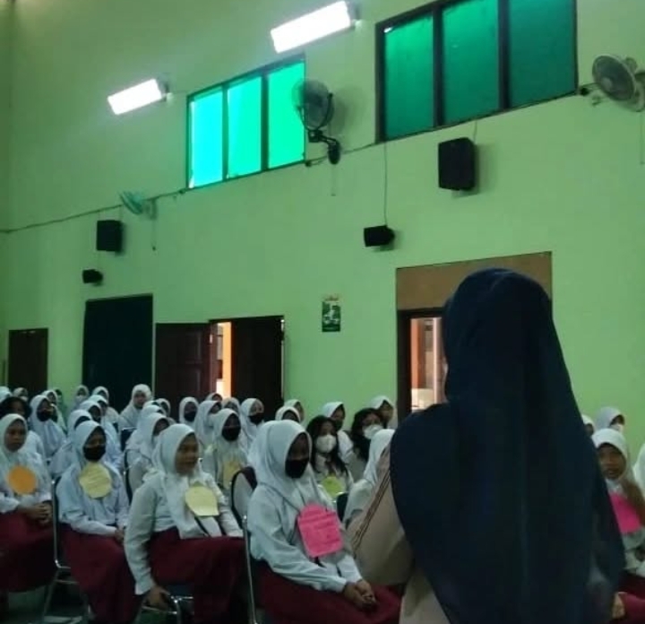 Sharing Edukasi Anti Bullying di SMPN 2 Ngaglik