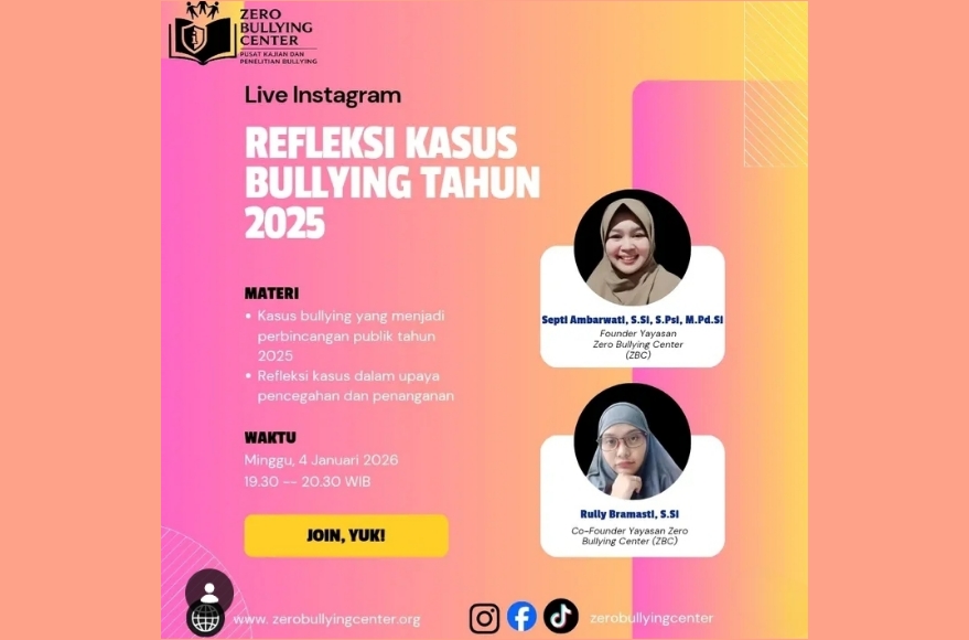 ( Live IG ) REFLEKSI KASUS BULLYING TAHUN 2025