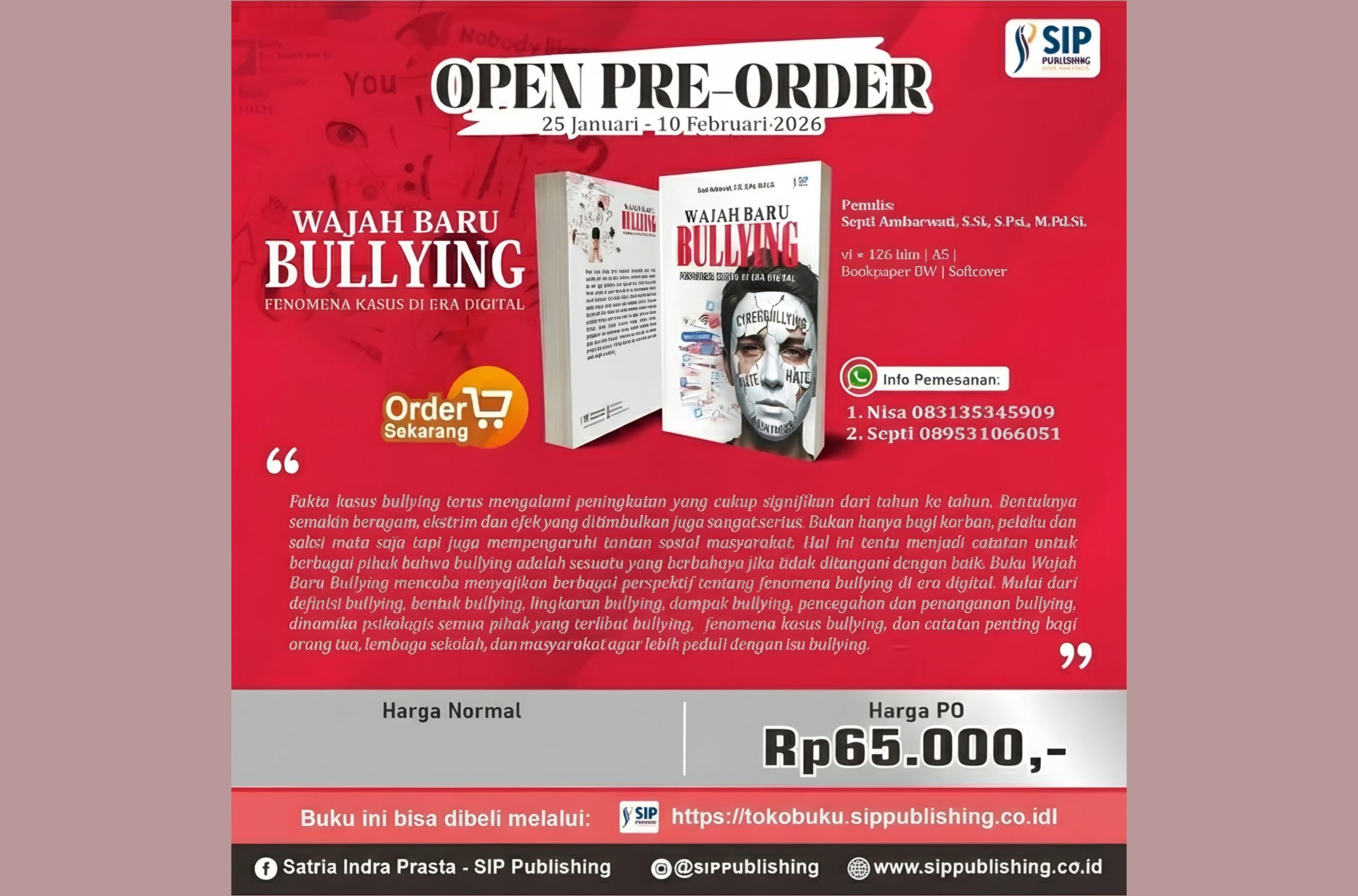 Buku Wajah Baru Bullying: Membuka Perspektif Baru tentang Bullying Digital